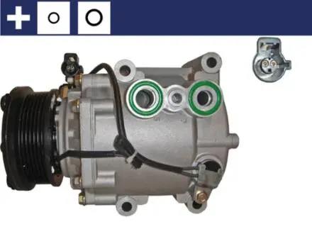 Компресор кондиціонера FORD MONDEO SCROLL-90V MAHLE / KNECHT ACP106000S