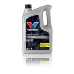 Масло моторное 0W-40 SYNPOWER 5L VALVOLINE 872589