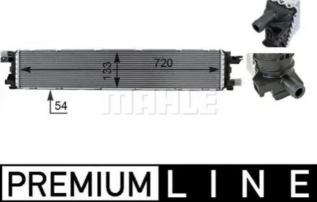 CHЭODNICA AUDI A6 3,0TFSI 11- Q3 1,4-2,5 13- MAHLE / KNECHT CIR1000P