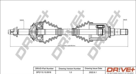 P├ô┼üO┼Ü NAP─śDOWA TOYOTA YARIS 05-12 PRAWA DR!VE+ DP2110100918