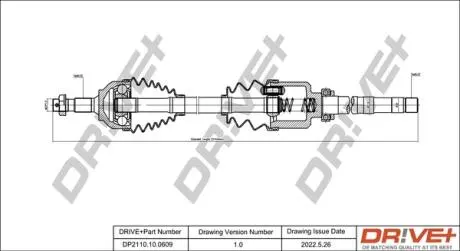 P├ô┼üO┼Ü NAP─śDOWA PEUGEOT 3008 09-16 PRAWA DR!VE+ DP2110100609