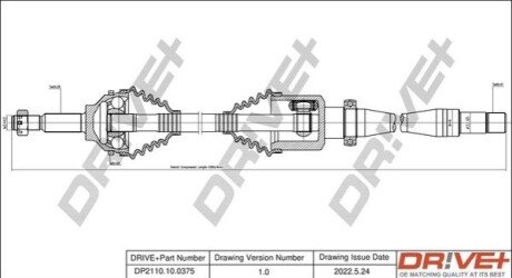 P├ô┼üO┼Ü NAP─śDOWA FORD TRANSIT 08-14 PRAWA DR!VE+ DP2110100375