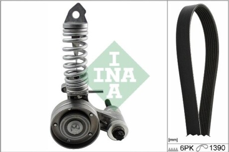 ZESTAW PASKA WIELOROWK. OPEL ADAM/MOKKA 1,4 INA 529032510