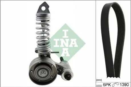 ZESTAW PASKA WIELOROWK. OPEL ADAM/MOKKA 1,4 INA 529032510