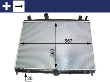 CHЭODNICA PEUGEOT 407/508/C5 III 2,0HDI 08- MAHLE / KNECHT CR2113000S (фото 1)