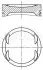 Поршень Opel Z 1.4 16V XEP Euro 4 73,4 STD MAHLE / KNECHT 0121900 (фото 3)