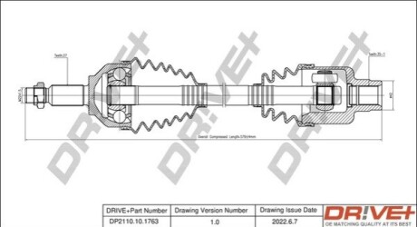 P├ô┼üO┼Ü NAP─śDOWA FORD MONDEO 00-07 PRAWA DR!VE+ DP2110101763