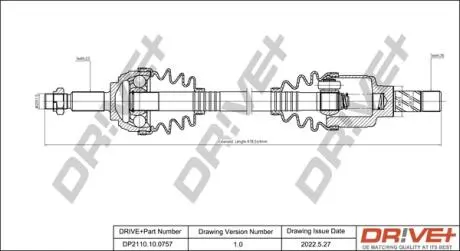 P├ô┼üO┼Ü NAP─śDOWA RENAULT CLIO 05-14 LEWA DR!VE+ DP2110100757