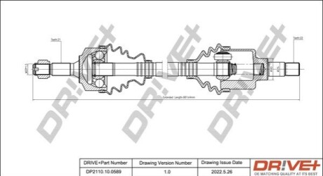 P├ô┼üO┼Ü NAP─śDOWA PEUGEOT 207 07-13 PRAWA DR!VE+ DP2110100589