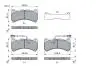 KLOCKI HAM./PRZ/ ALFA ROMEO GIULIA 2.9 19- BOSCH 0986424104 (фото 5)