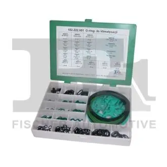 Комплект уплотнительных колец, кондиционер Fischer Automotive One (FA1) 182222001