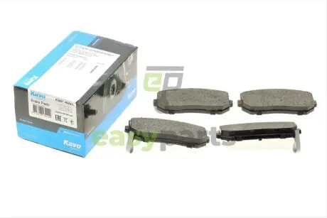 Колодки гальмівні (передні) Kia Cerato 01-/Carens 99- KAVO PARTS KBP4001