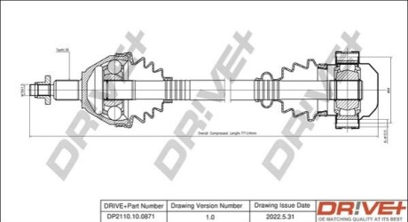 P├ô┼üO┼Ü NAP─śDOWA SEAT IBIZA 02-09 PRAWA DR!VE+ DP2110100871