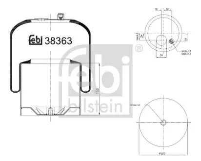 MIECH ZAW PNEUM FEBI TRUCK MERCEDES FEBI BILSTEIN 38363