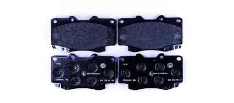 Гальмівні колодки пер. Hilux 01- HELLA 8DB355013481