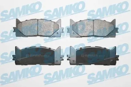 Гальмівні колодки, дискове гальмо.) SAMKO 5SP1593