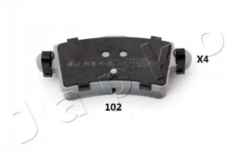 Фото гальмівні колодки, дискове гальмо.) JAPKO 51102 Гальмівні колодки, дискове гальмо.) JAPKO 51102