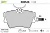 Тормозные колодки, дисковый тормоз.) Valeo 598546 (фото 1)