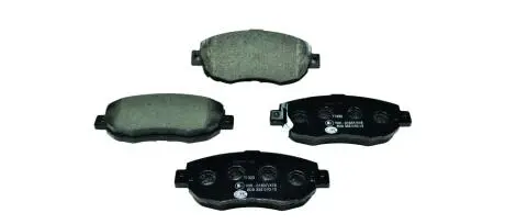 Гальмівні колодки, дискове гальмо.) HELLA 8DB355010151