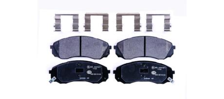Тормозные колодки, дисковый тормоз.) HELLA 8DB355013541