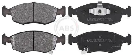 Гальмiвнi колодки дисковi A.B.S. 37901