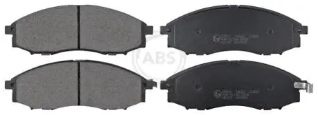 Тормозные колодки, дисковый тормоз.) A.B.S. 37541