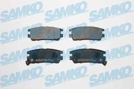 Гальмівні колодки, дискове гальмо.) SAMKO 5SP518