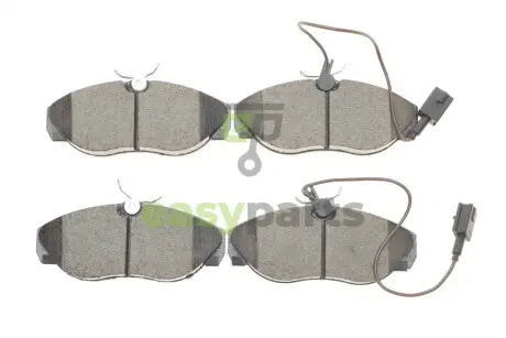 Колодки гальмівні (передні) Citroen Jumper/Fiat Ducato/Peugeot Boxer 94-02 (+датчики L=310mm) Metelli 2201541