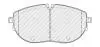 Колодки тормозные (передние) VW T6 15- Q+ FERODO FDB5338 (фото 2)