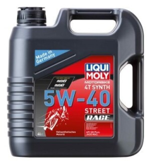 OLEJ LQM MOTORBIKE 4T SYNTH 5W-40 RACE4L LIQUI MOLY 1685