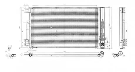 CHLODNICA DO KLIMAT.GRANDE PUNTO 1.2 05- HART 608680