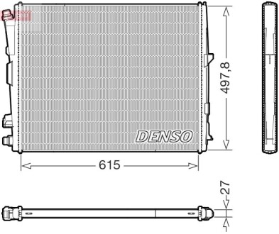 Chodnica BMW 3 (G20 G21) / Z4 (G29) 18- DENSO DRM05123 (фото 1)