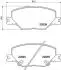 Фото 4 - klocki ham. przód HOLDEN: OPEL: VAUXHALL HELLA 8DB355039061 Klocki ham. przód HOLDEN: OPEL: VAUXHALL HELLA 8DB355039061 (фото 4)
