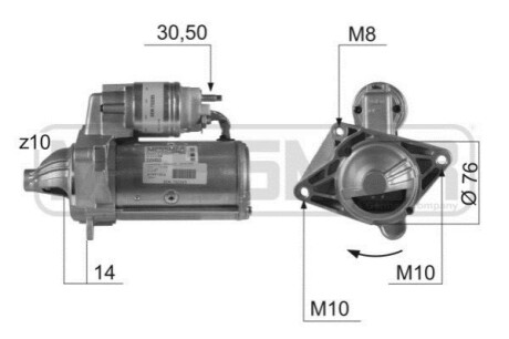 -MESSMER RENAULT,OPEL,NISSAN,VAUXHALL ERA 220453A