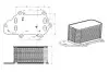 CHЭODNICA OLEJU JEEP CHEROKEE 3,0CRD 11- NRF 31848 (фото 1)