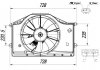 WENTYLATOR CHЭODNICY HONDA CIVIC 1.5 16- NRF 47939 (фото 1)