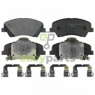 Колодки тормозные KIA P. RIO 1,0-1,4 17- BLUE PRINT ADG042175