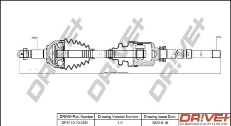 P├ô┼üO┼Ü NAP─śDOWA CITROEN C5 08- PRAWA DR!VE+ DP2110100261