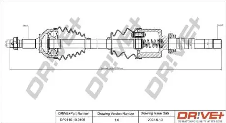 P├ô┼üO┼Ü NAP─śDOWA CITROEN C5 08- PRAWA DR!VE+ DP2110100195