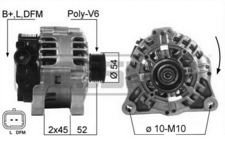 -MESSMER PEUGEOT,LANCIA,FIAT,CITROËN ERA 210347A (фото 1)