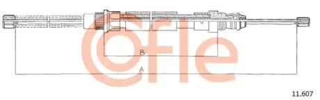Фото 1 - linka - hamulec reczny cof 11.607 COFLE 9211607 LINKA - HAMULEC RECZNY COF 11.607 COFLE 9211607 (фото 1)