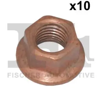 Фото nakretka z kol.m10x1.25 cu /10 szt/sw14 Fischer Automotive One (FA1) 988109210 NAKRETKA Z KOL.M10X1.25 CU /10 SZT/SW14 Fischer Automotive One (FA1) 988109210