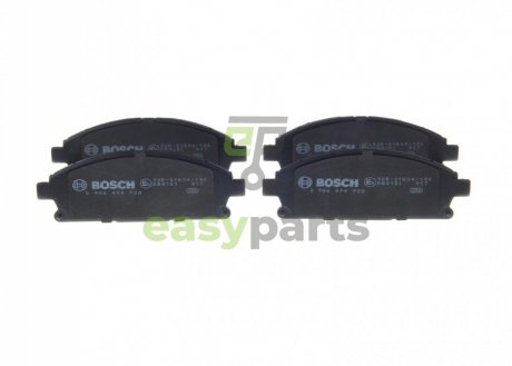 KLOCKI HAM./PRZ/ NISSAN X-TRAIL 2.2 03- BOSCH 0986494928