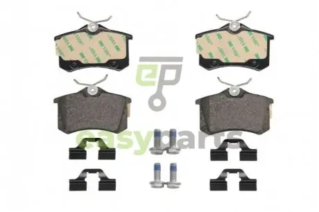 Колодки гальмівніTYL CITROEN C3 III 16- ATE 13046026232