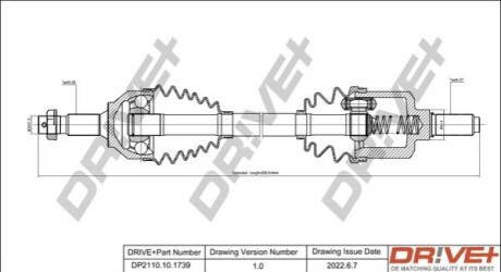 P├ô┼üO┼Ü NAP─śDOWA CITROEN C5 09- LEWA DR!VE+ DP2110101739