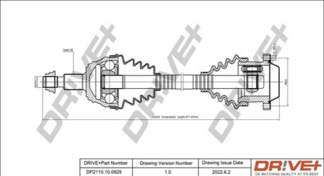 P├ô┼üO┼Ü NAP─śDOWA VW GOLF 97-05 PRAWA DR!VE+ DP2110100929