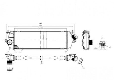 CHLODNICA POWIETRZA VIVARO 2.0CDTI 06- HART 614229