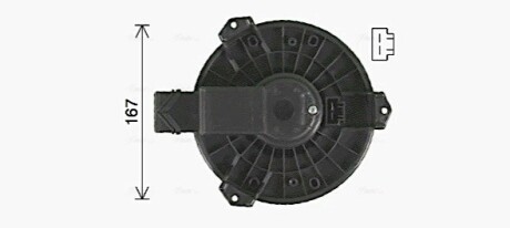 WENTYLATOR NAGRZ.HONDA ACCORD VIII 08- AVA COOLING HD8327