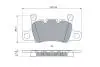 KLOCKI HAM. PORSCHE T. 718/911 4,0 17- BOSCH 0986424926 (фото 5)