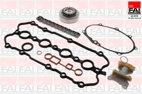 Комплект ГРМ (цепь + элементы).VAG FAI TCK127VVT